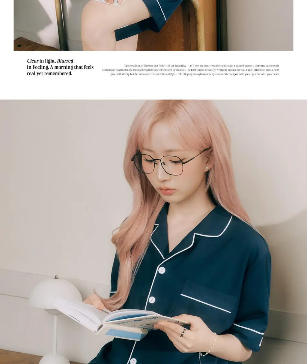 [해원 Pick] 도씨 실크핏 에센셜 반팔 커플 잠옷 세트 상세페이지 3